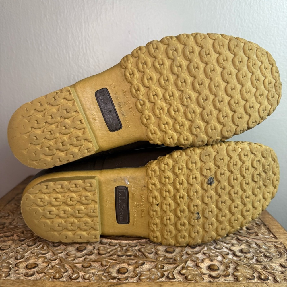 L.L. Bean Women’s Brown Bean Boots  Sz 11 - Picture 5 of 7